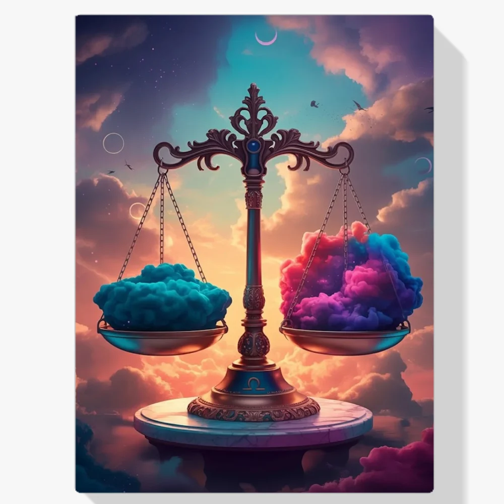 Pintura Diamante - Constelación - Libra