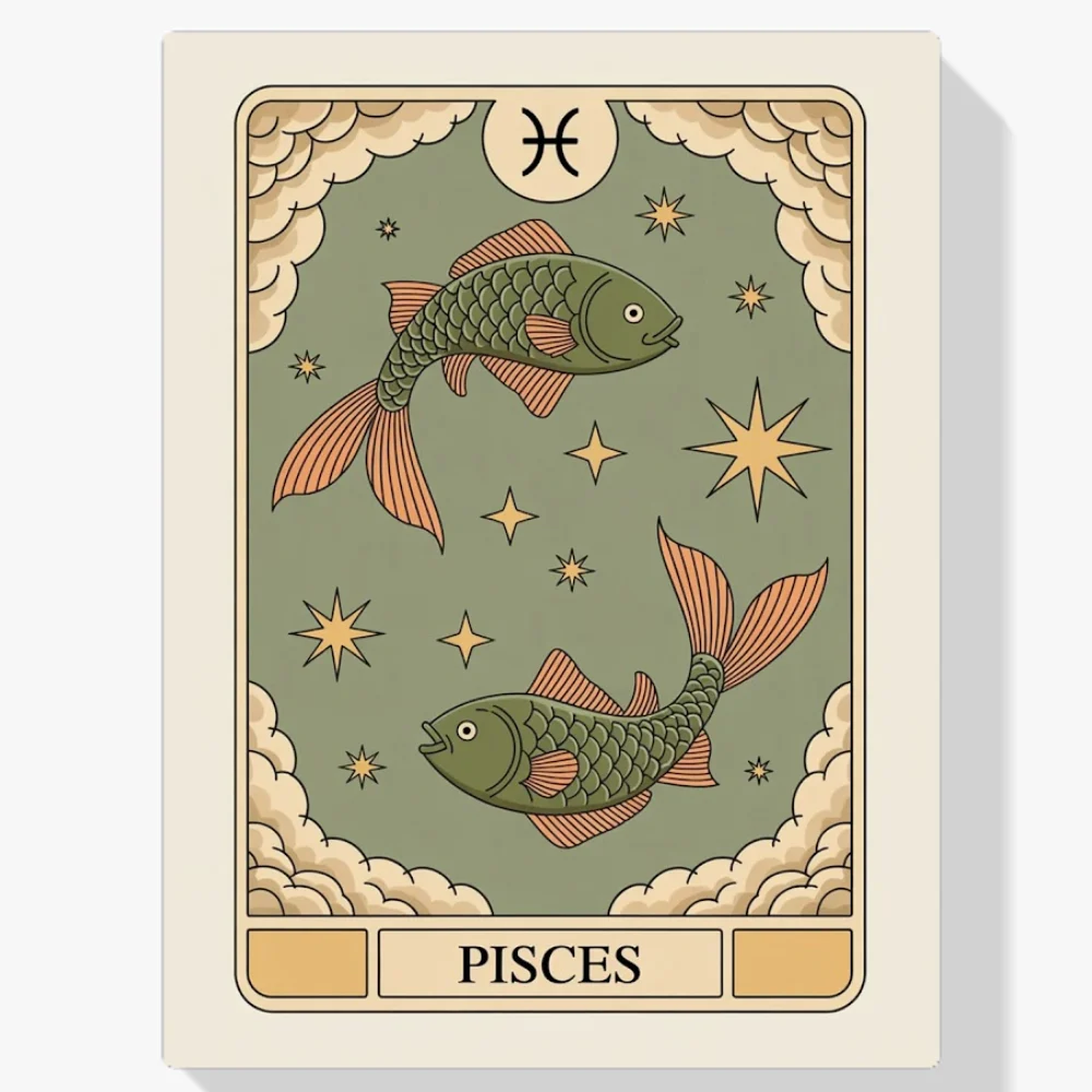 Pintura Diamante - Constelación - Piscis