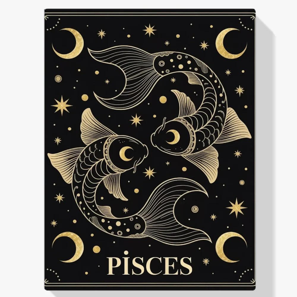 Pintura Diamante - Constelación - Piscis