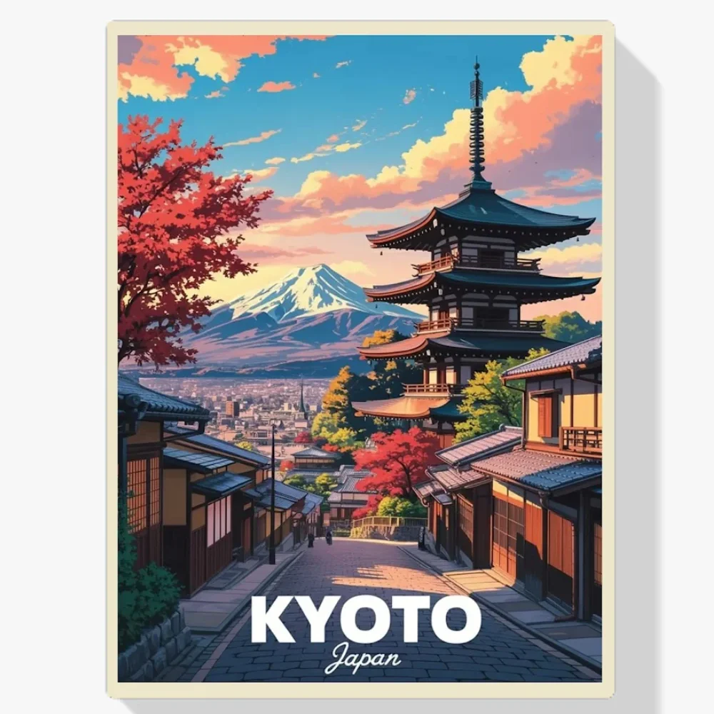 Pintura Diamante - Kioto, Japón