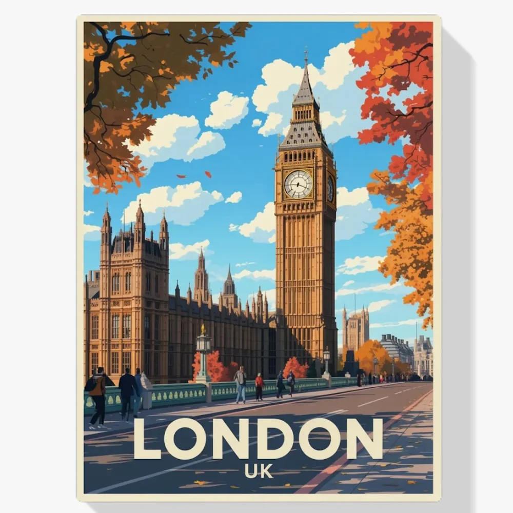 Pintura Diamante - Londres, Reino Unido