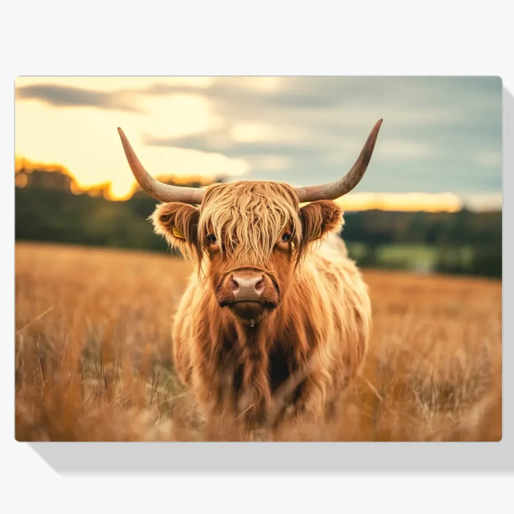 Pintura Diamante - Montañés escocés