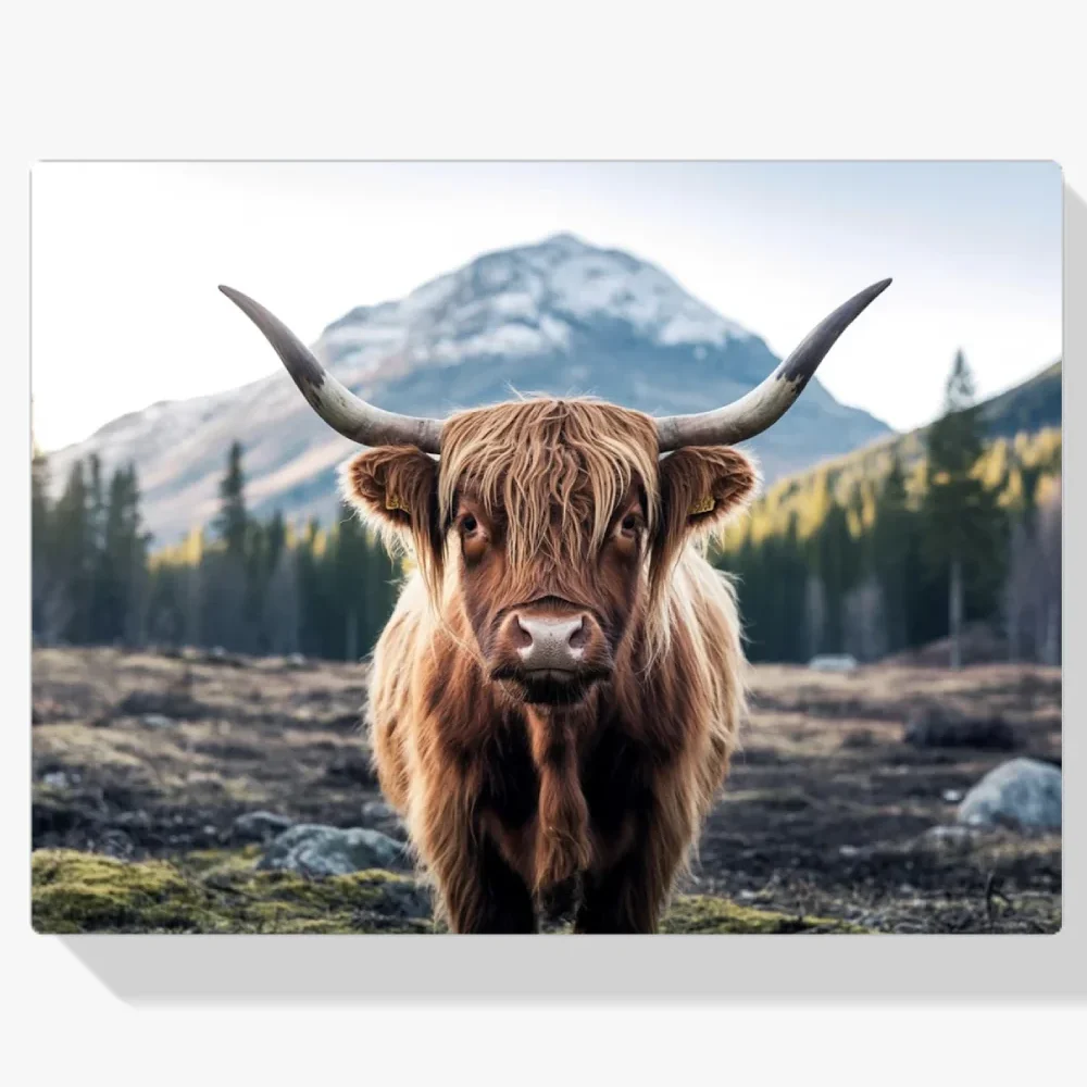 Pintura Diamante - Montañés escocés