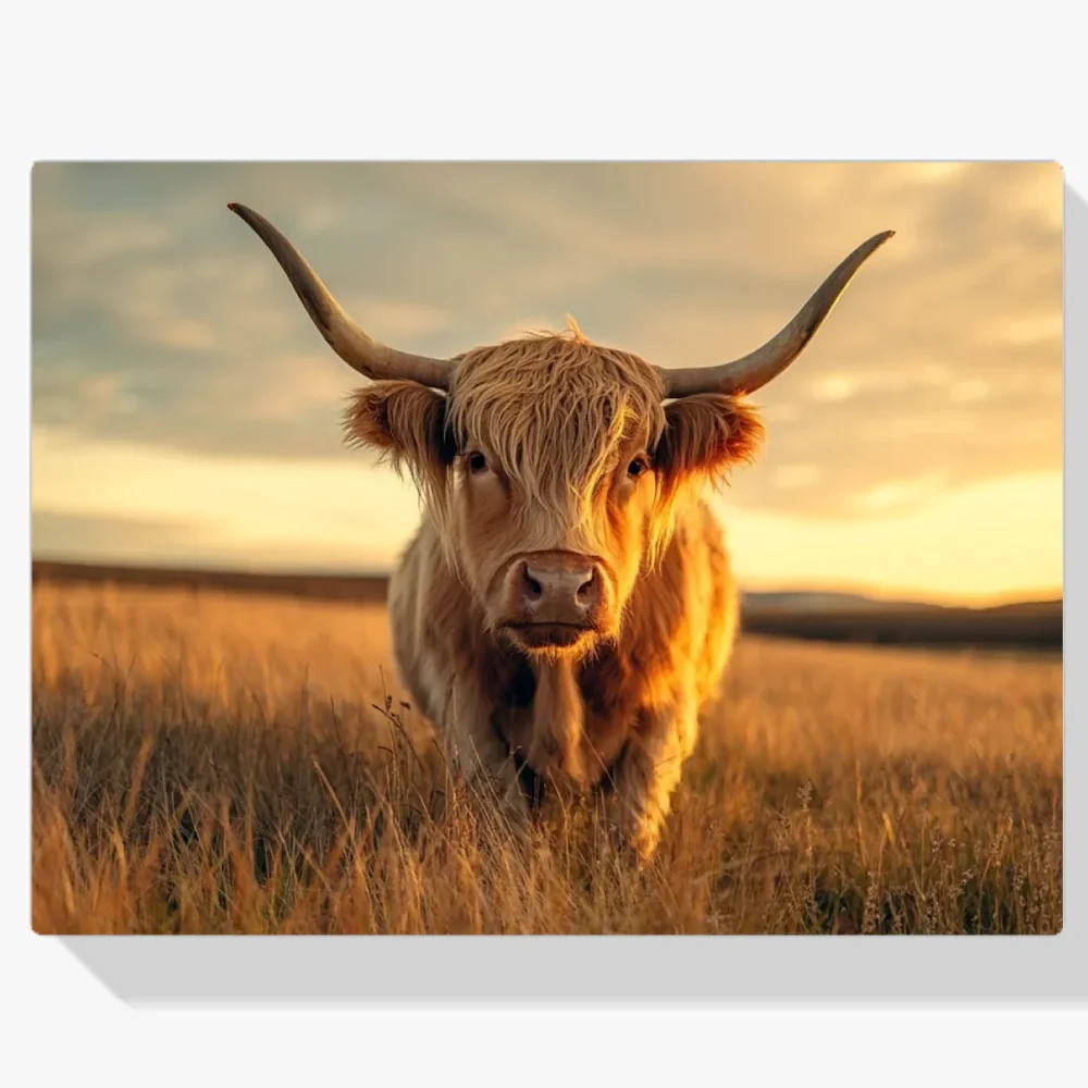 Pintura Diamante - Montañés escocés