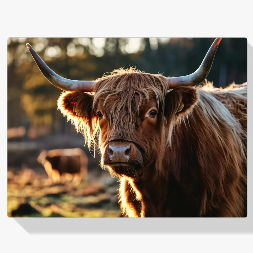 Pintura Diamante - Montañés escocés