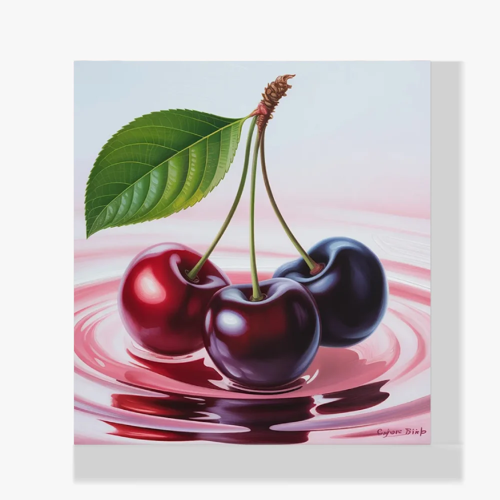 Mini Pintura Diamante - Cereza a la deriva