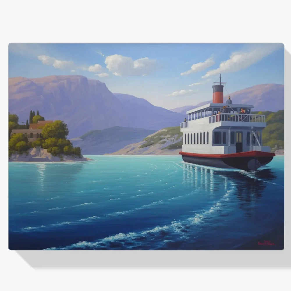 Pintura Diamante - Ferry a ninguna parte