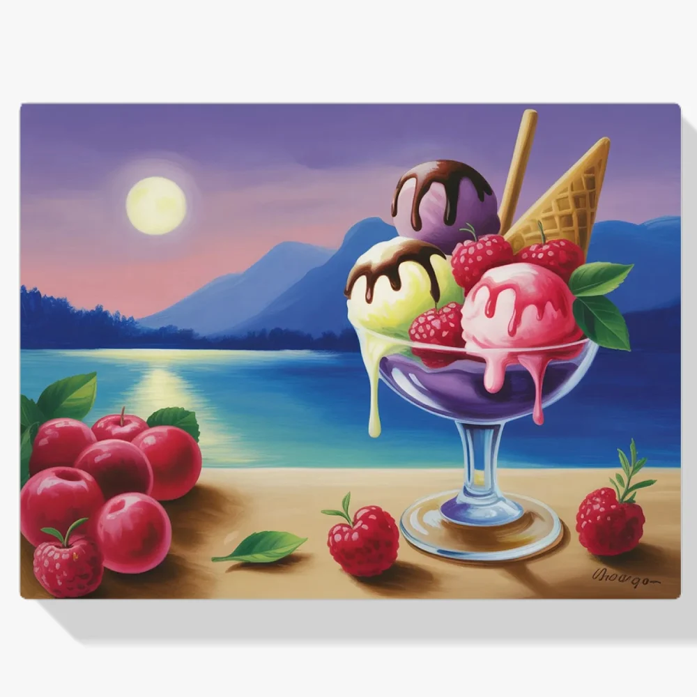 Pintura Diamante - Gelato Luz de Luna