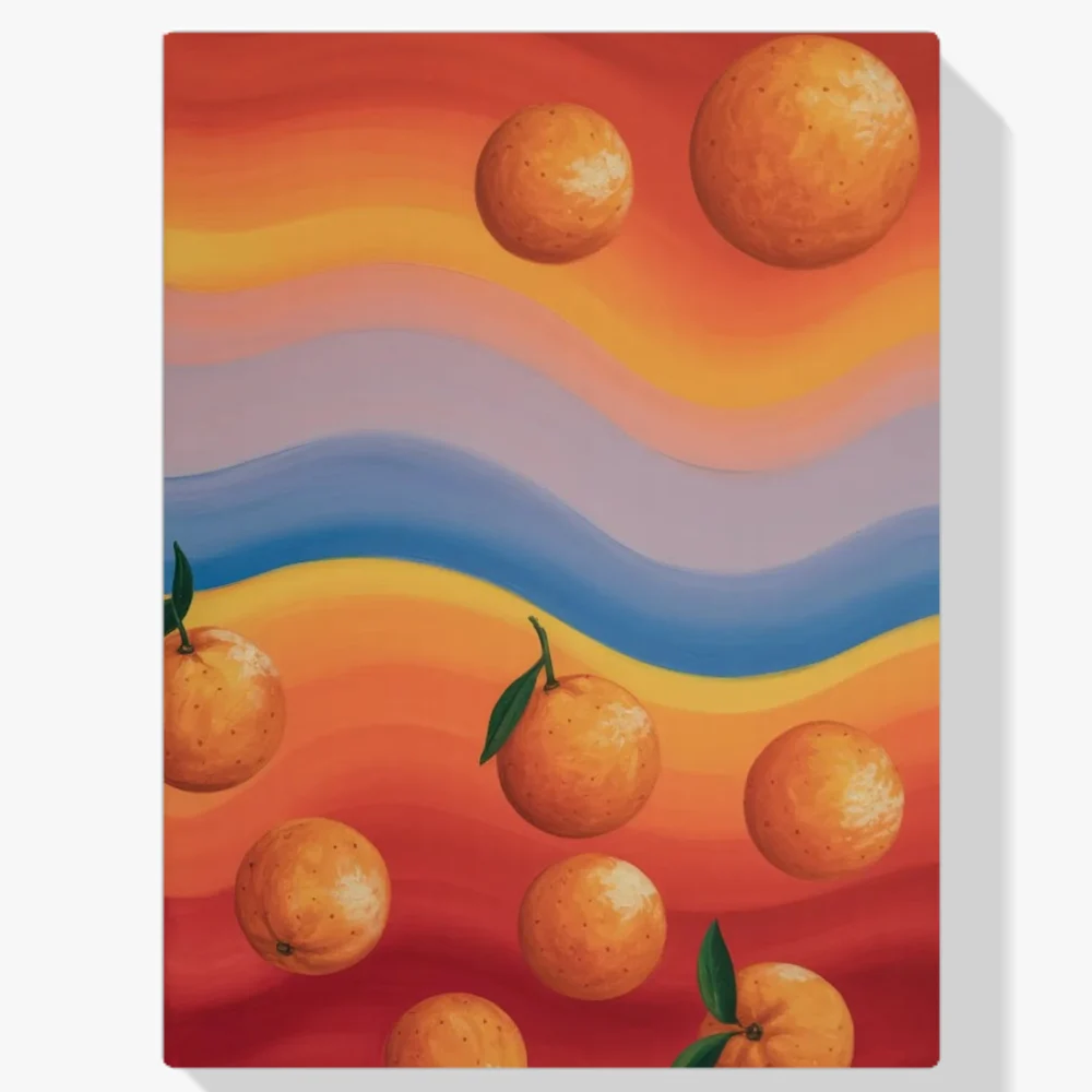 Pintura Diamante - Horizonte Mandarina