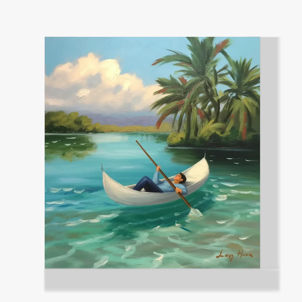 Mini Pintura Diamante - Laguna Perezosa