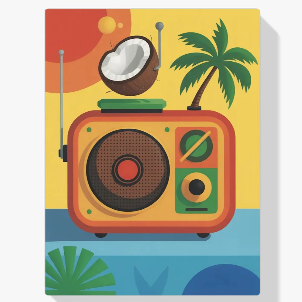 Pintura Diamante - Radio Coco