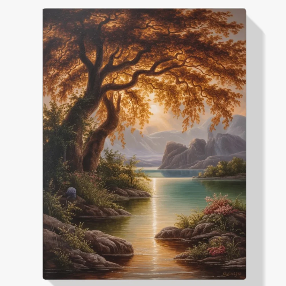 Pintura Diamante - Resplandor ámbar