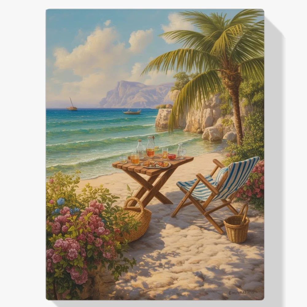 Pintura Diamante - Siesta dorada