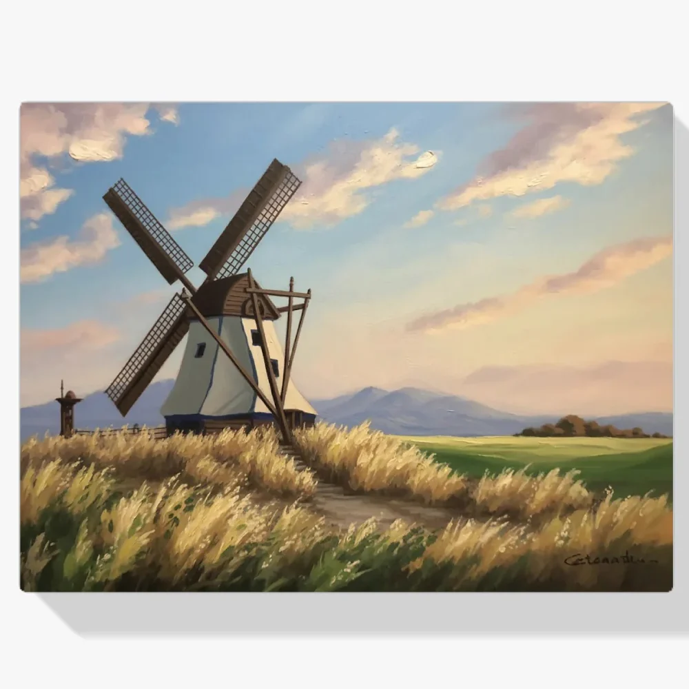 Pintura Diamante - Silbido del molino