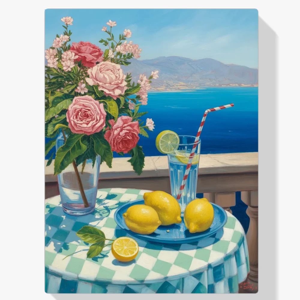 Pintura Diamante - Sueño de limonada