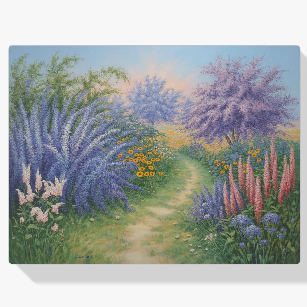 Pintura Diamante - Susurros del jardín