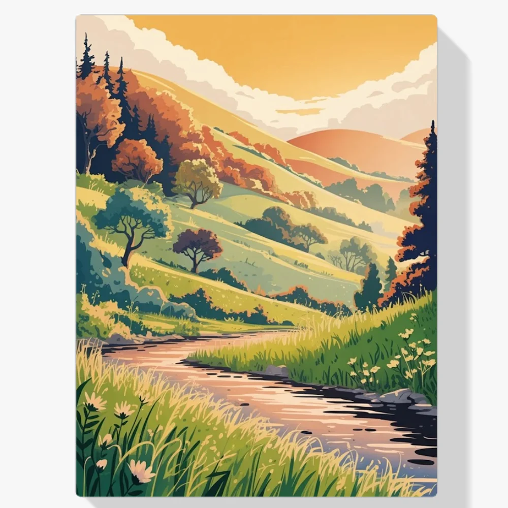 Pintura Diamante - Deriva Ámbar