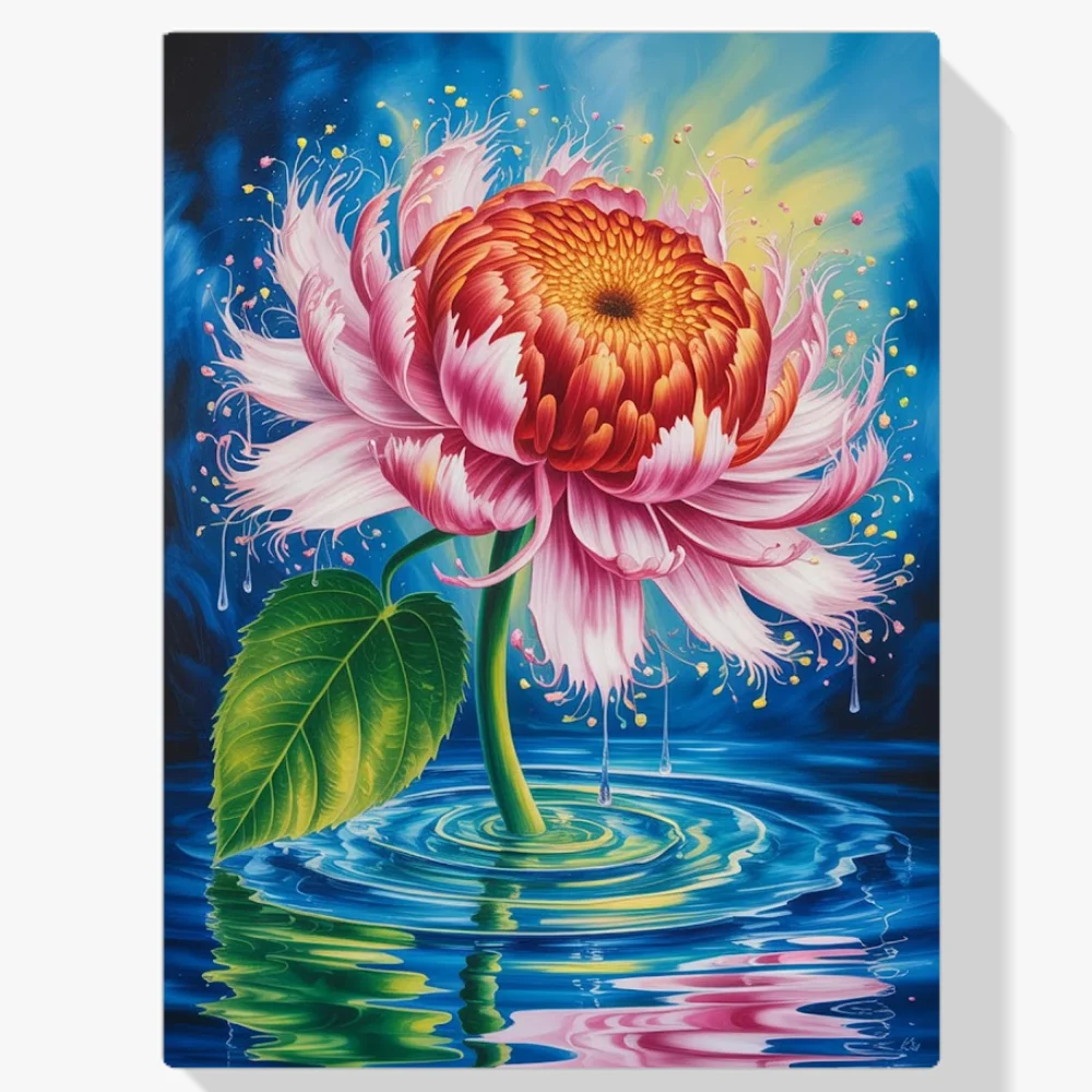 Pintura Diamante - Florecimiento a la deriva