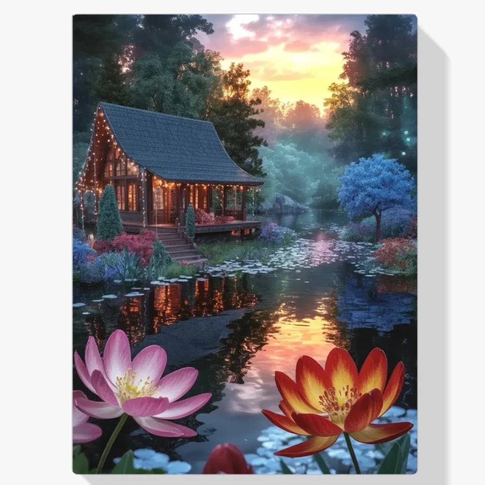 Pintura Diamante - Florecimiento del solsticio