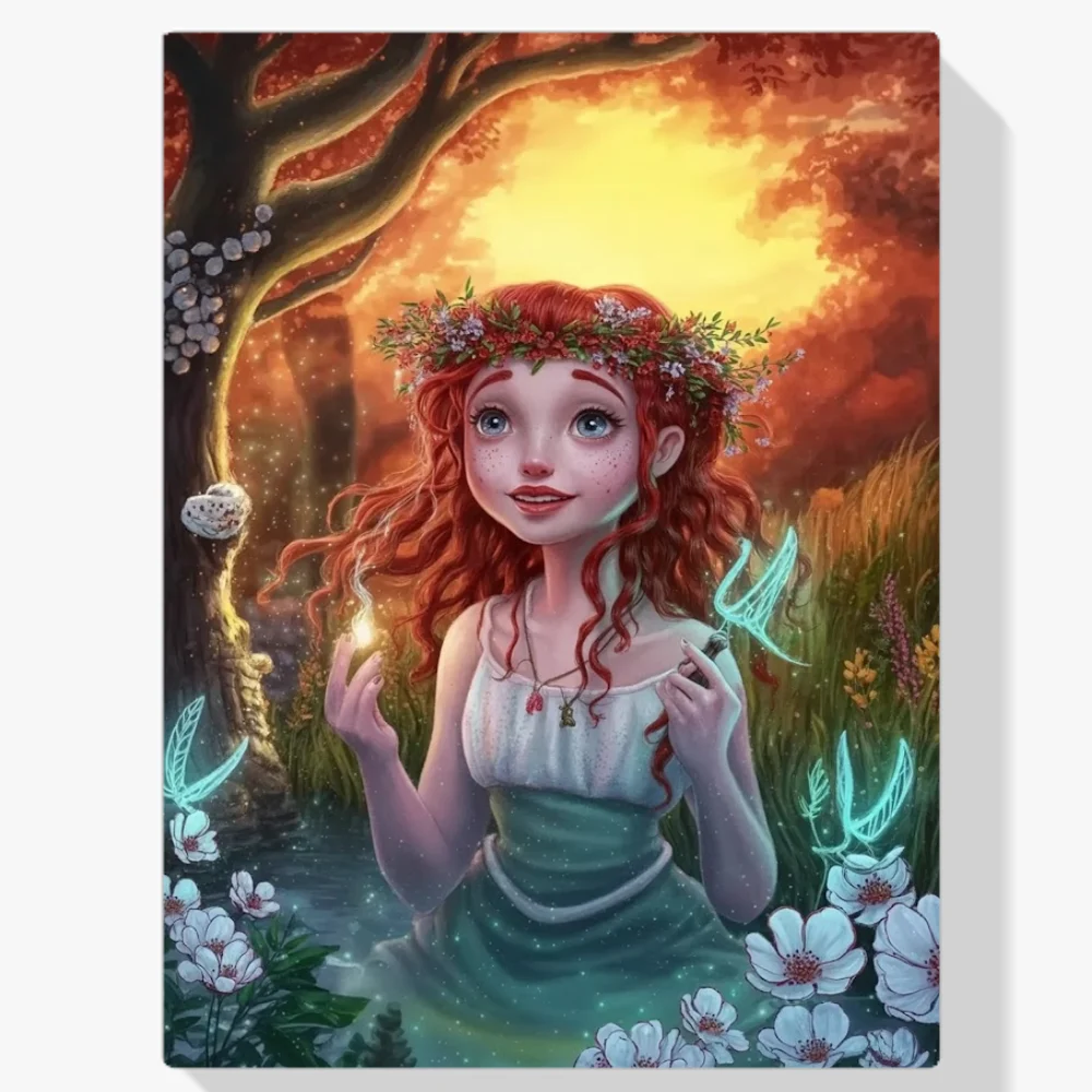 Pintura Diamante - Fuego fatuo