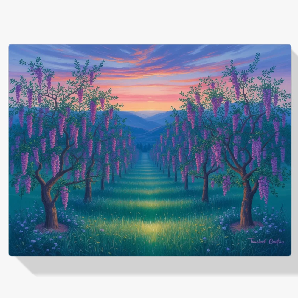 Pintura Diamante - Huerto del Crepúsculo