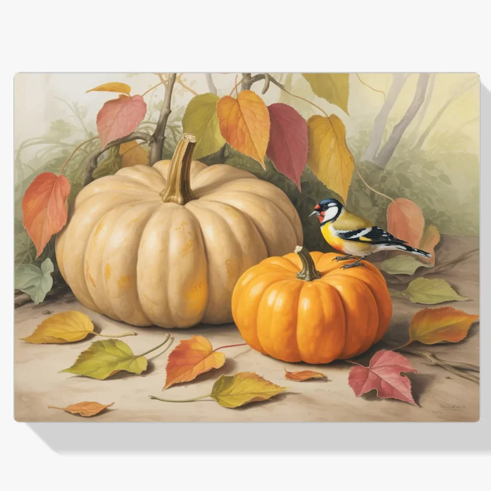 Pintura Diamante - La riqueza del otoño