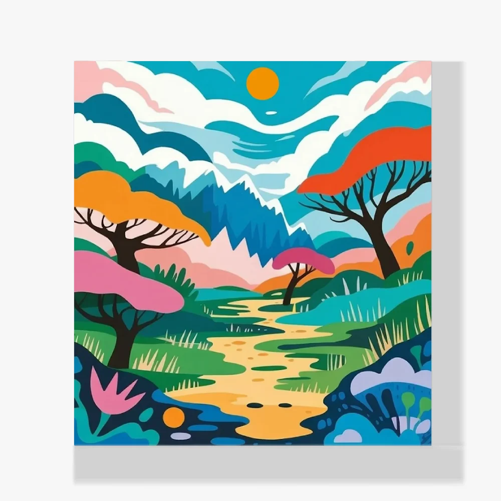 Mini Pintura Diamante - Pequeño matorral