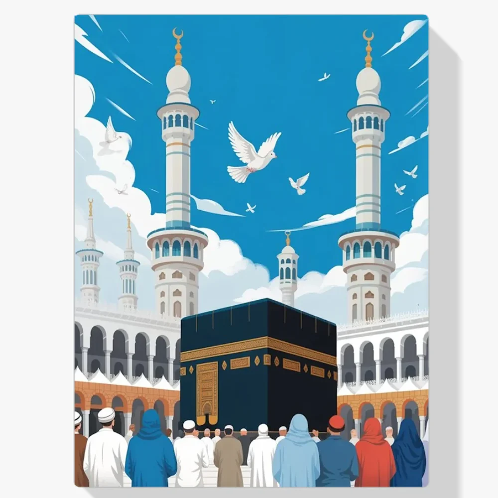 Pintura Diamante - Kaaba Serenidad