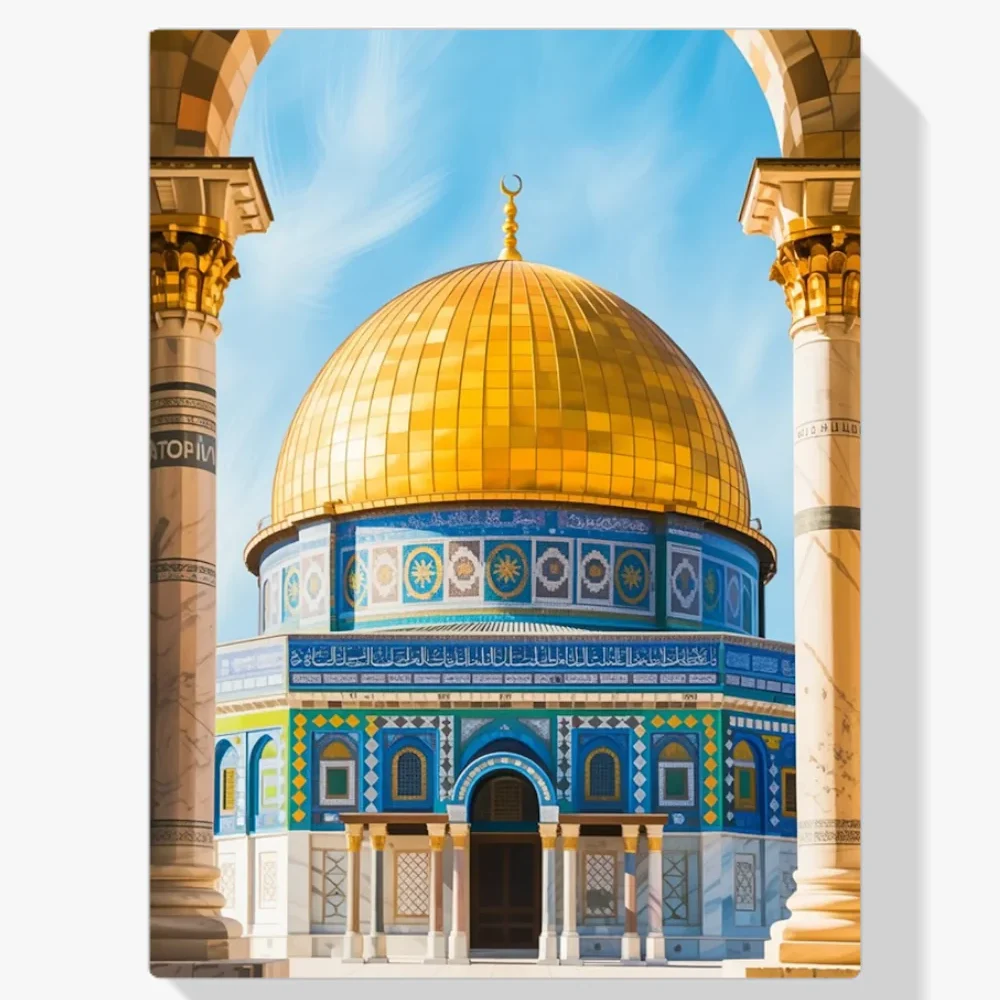 Pintura Diamante - Mezquita Atemporal