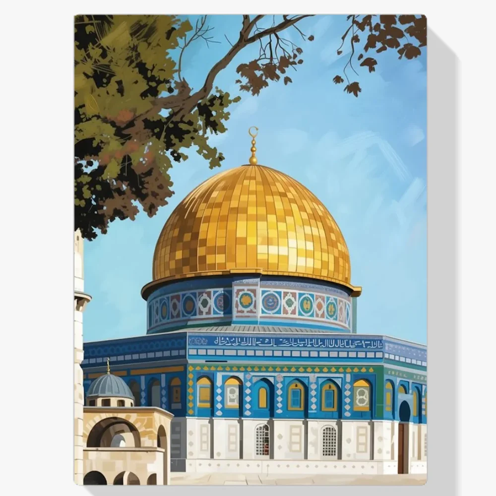 Pintura Diamante - Mezquita Radiante