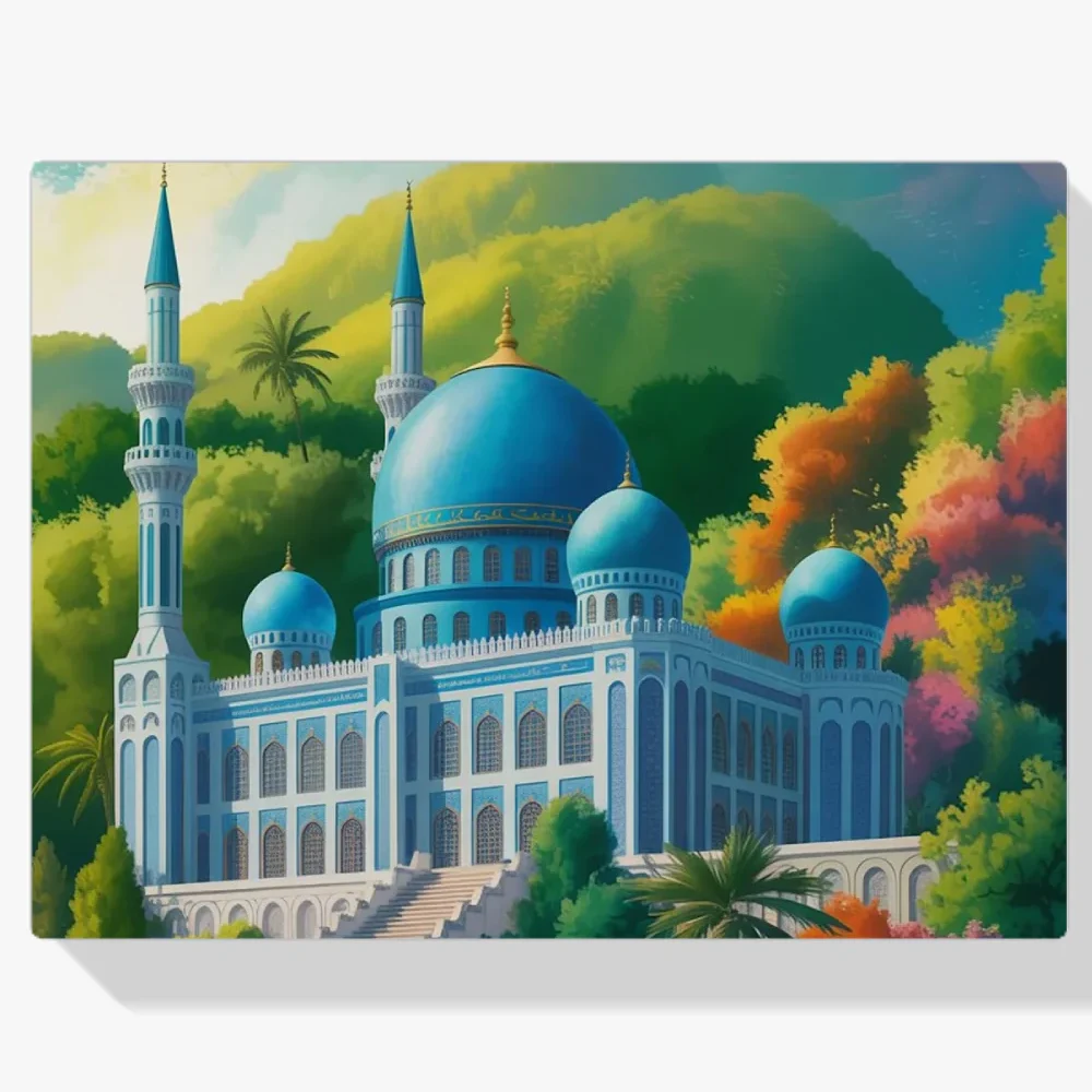 Pintura Diamante - Mezquita en el Paraíso