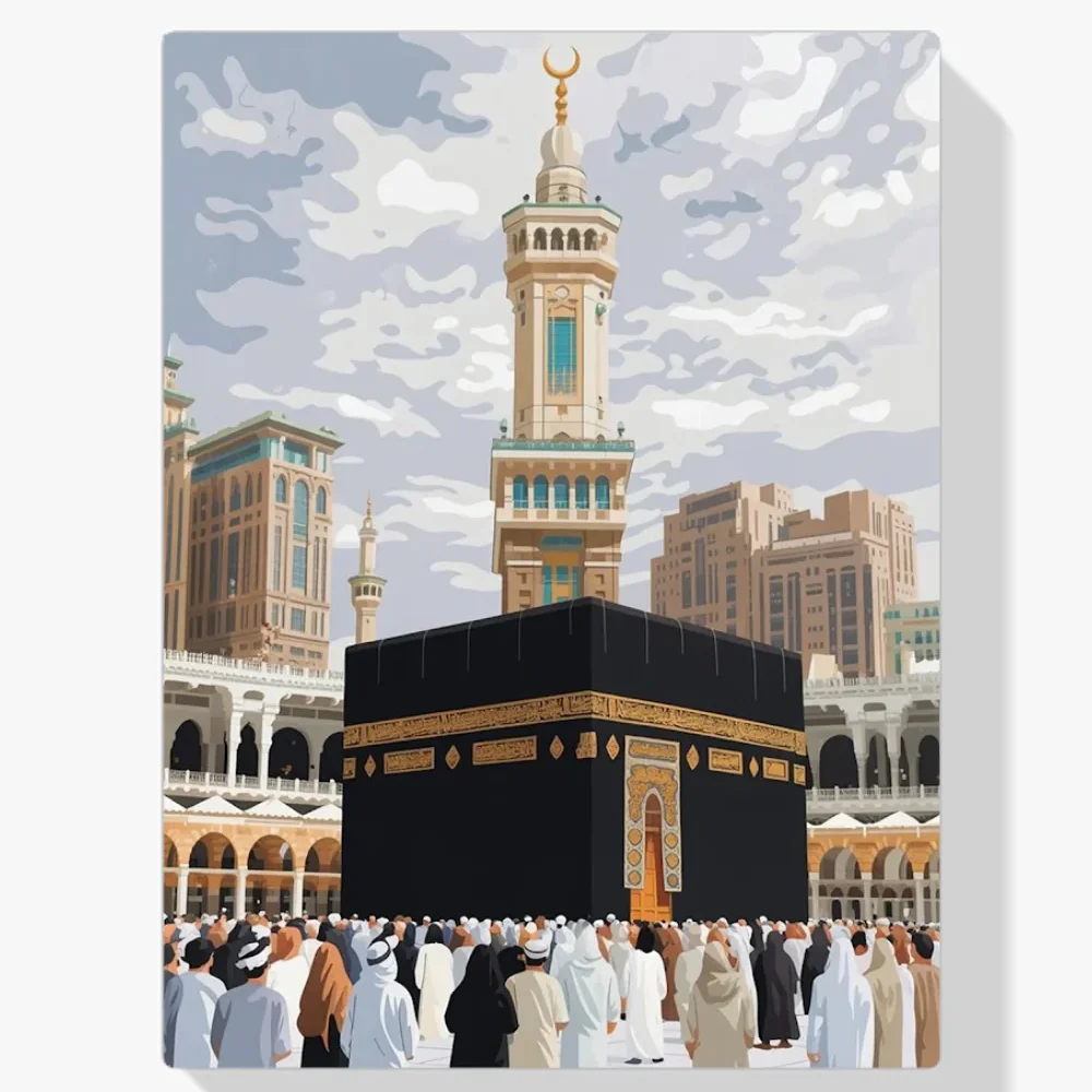 Pintura Diamante - Torre Kaaba