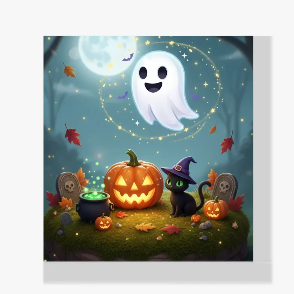 Mini Pintura Diamante - Espíritu de Halloween