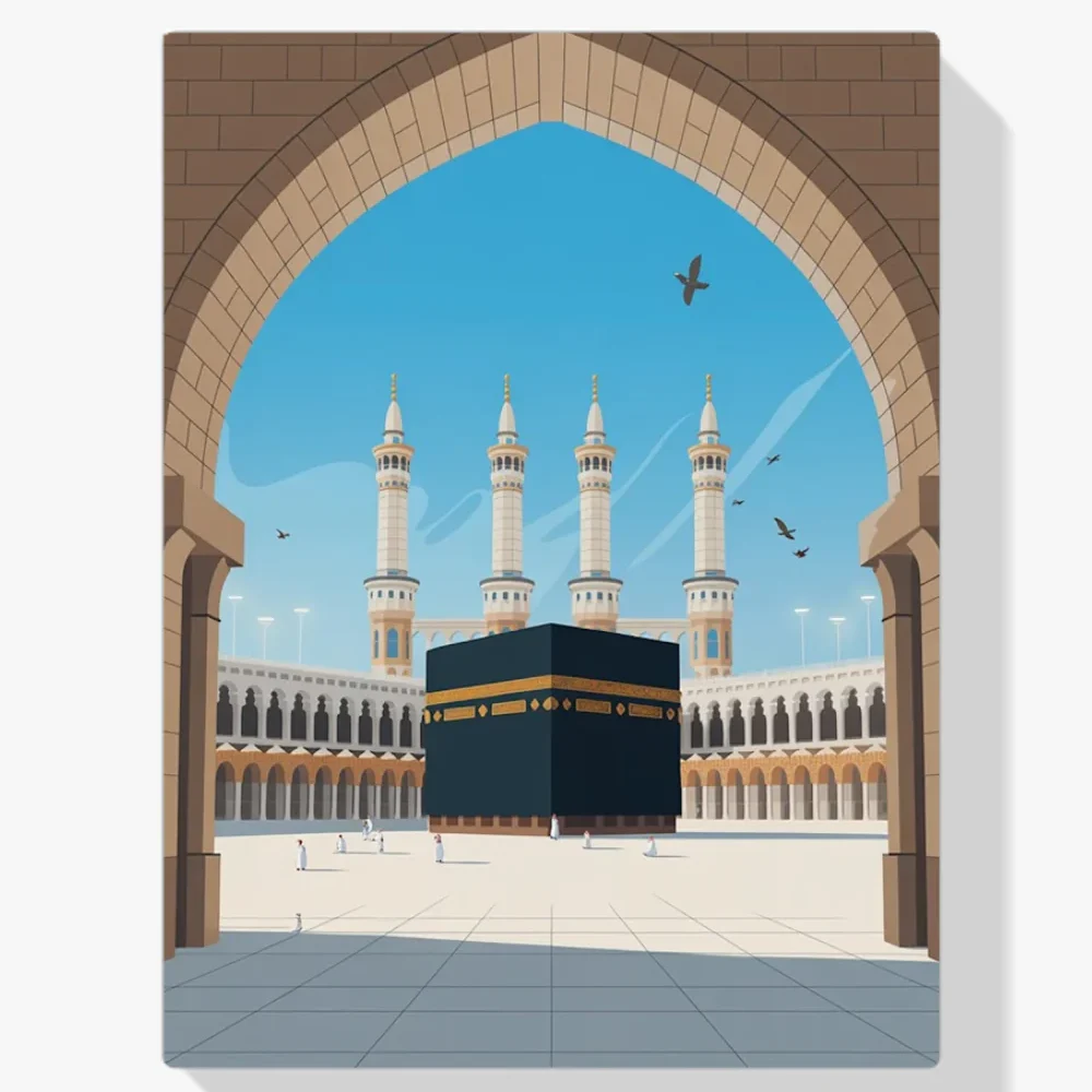Pintura Diamante - Kaaba Sagrada