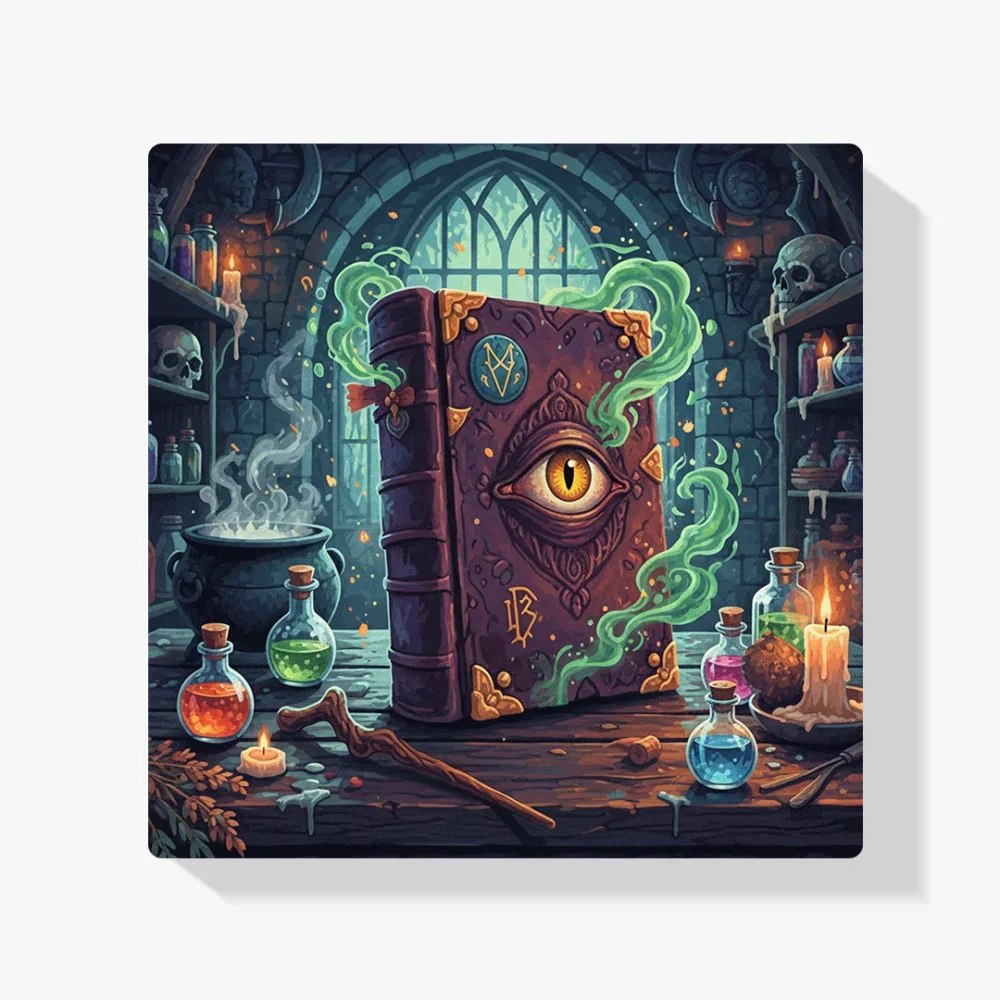 Pintura Diamante - Libro de hechizos Hocus Pocus