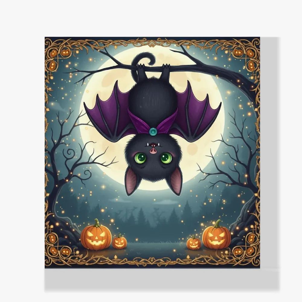 Mini Pintura Diamante - Murciélago vampiro bonito
