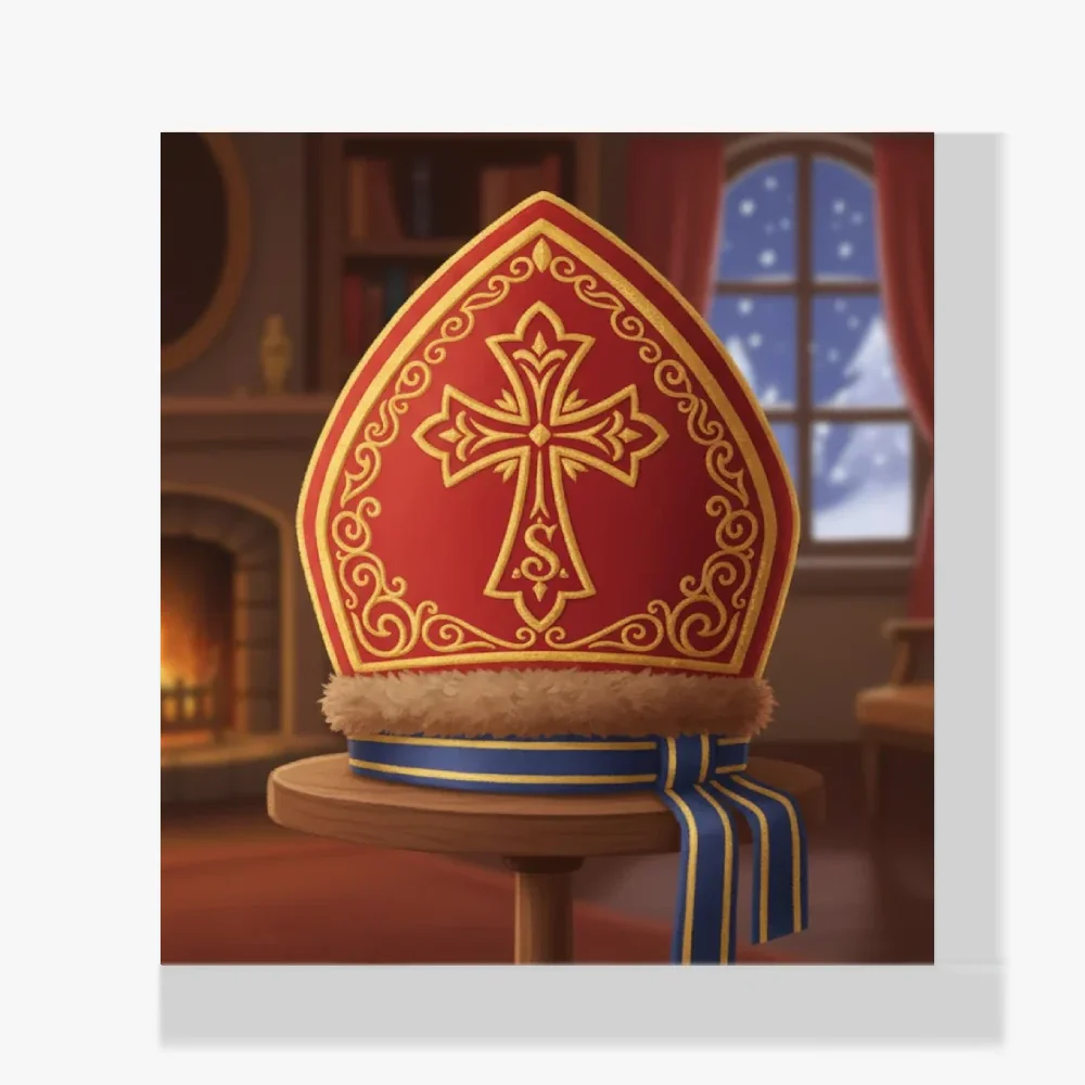 Mini Pintura Diamante - Gorro de San Nicolás