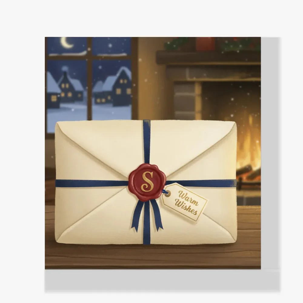 Mini Pintura Diamante - Sobre con cálidos deseos