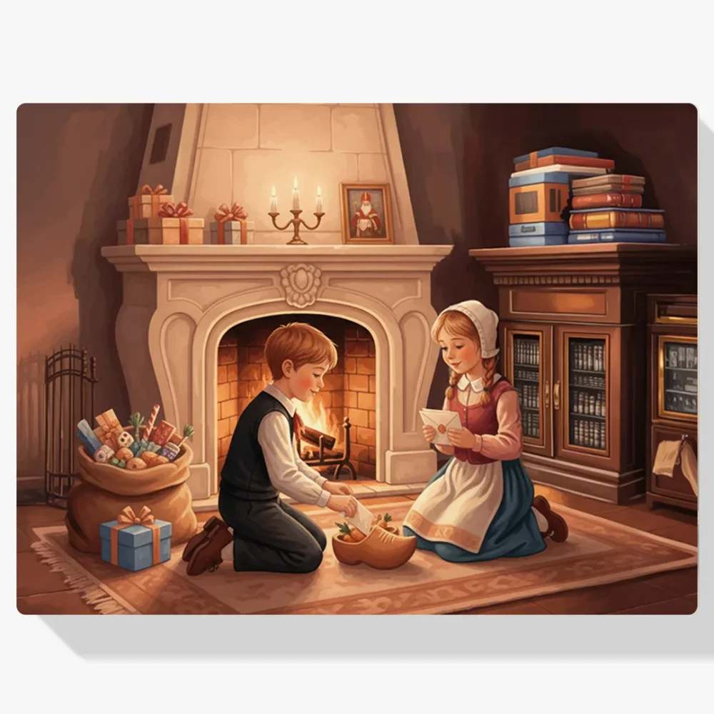 Pintura Diamante - Cartas para Papá Noel