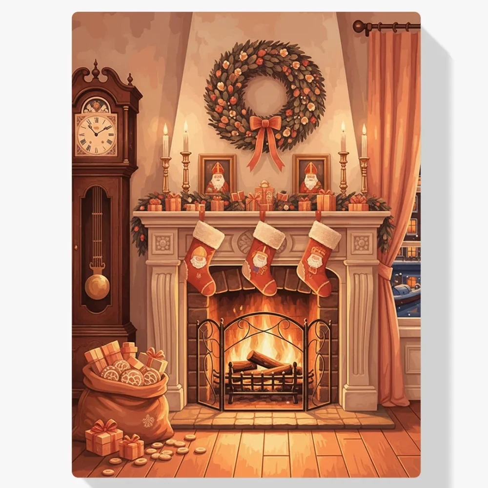 Pintura Diamante - Decoraciones festivas para el hogar