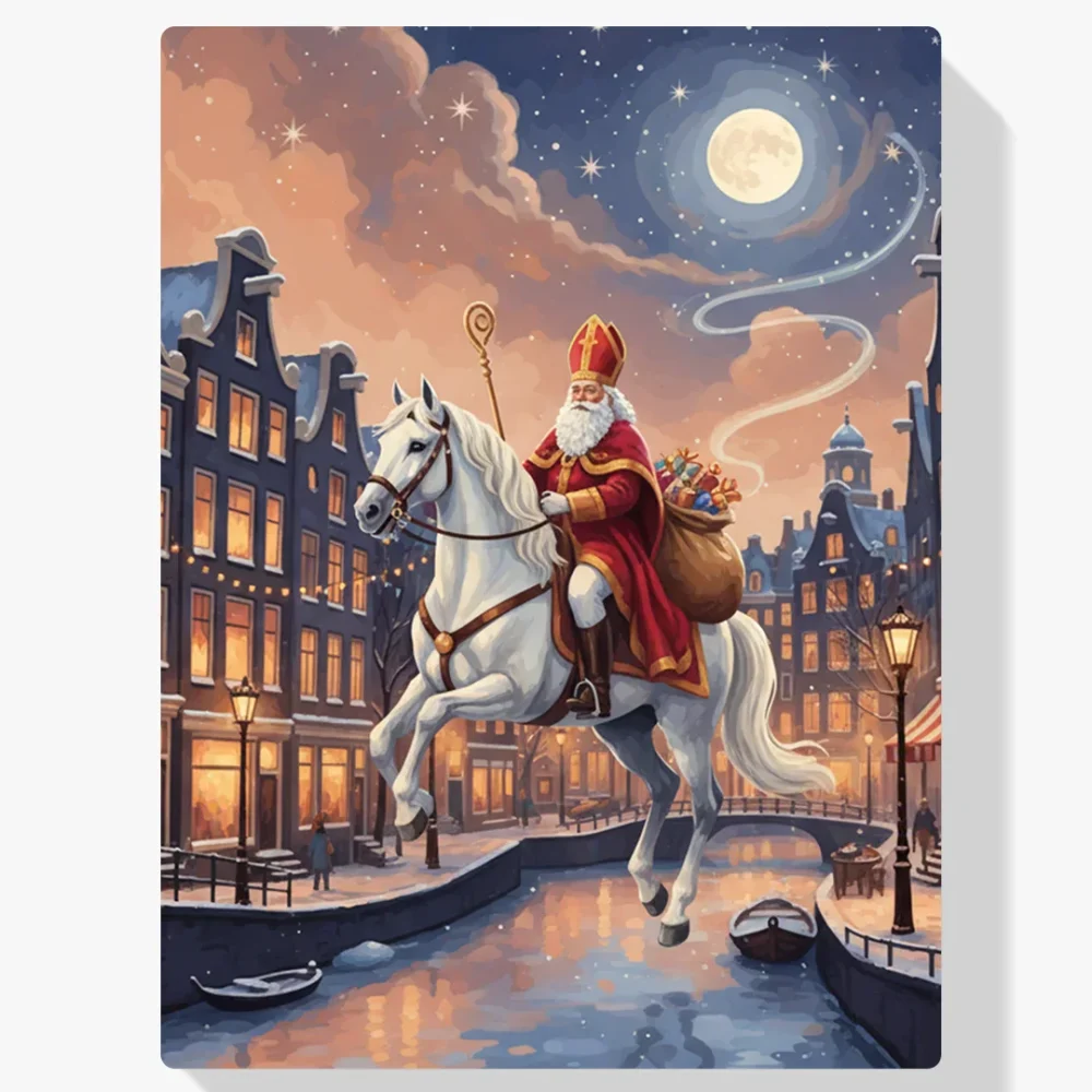 Pintura Diamante - Paseo nocturno mágico